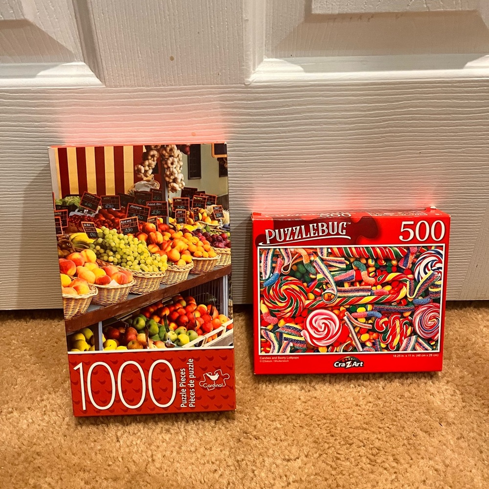 2 pack of Puzzles